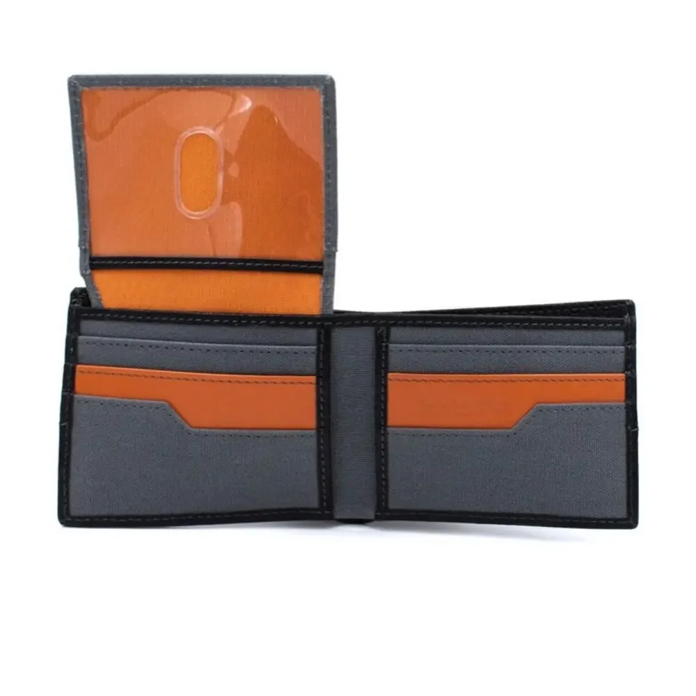 Timberland RFID Wallet Black Passcase Pro Leather With ID Slot in Tin Gift Box